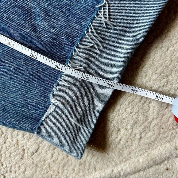 GAP Light Blue Cropped 1969 Boyfriend Jeans #5 - Picture 6 of 7
